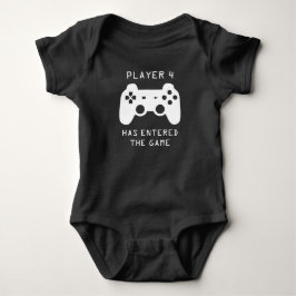 Spieler 4 ist ins Spiel gekommen Baby Strampler