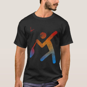 Spieler Badminton Champion T-Shirt Spiel Geschenk