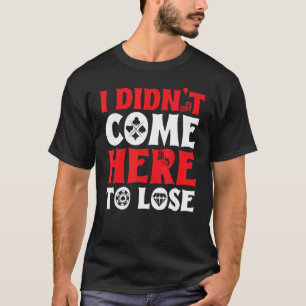 Spieler Casino Dealer Ich kam nicht hierher, um zu T-Shirt
