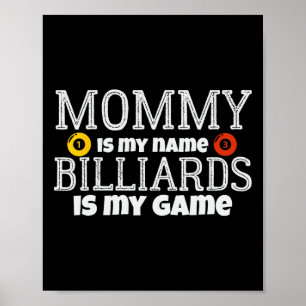 Spieler Chalk Rack Cue Stick Snooker Billard Pop Poster