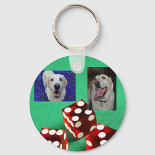 Spieler-Labrador-Schlüsselkette Schlüsselanhänger