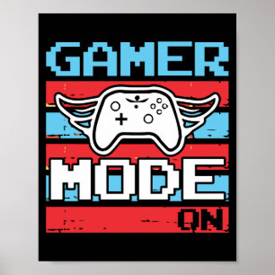 Spieler Modus Ein Poster