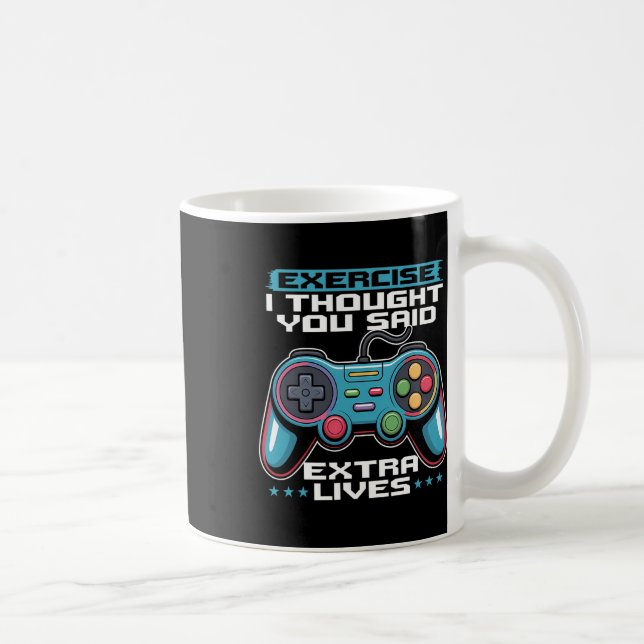 Spieler Spielcontroller Videospiel 1  Kaffeetasse (Rechts)