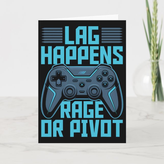 Spieler Spielcontroller Videospiel  Karte (Vorderseite)