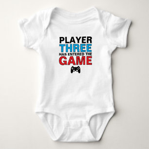 Spieler Three Baby Gamer Baby Strampler
