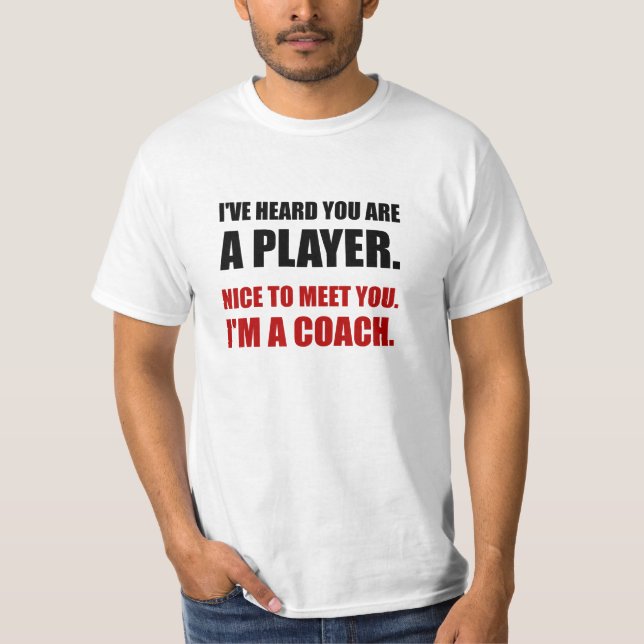Spieler-Trainer T-Shirt (Vorderseite)