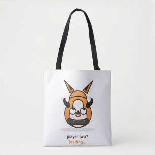 Spieler Zwei lädt süßen Gamer-Fuchs-Controller Tasche