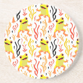 Spielerfrösche Getränkeuntersetzer