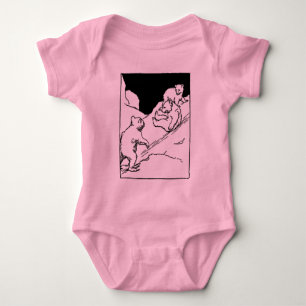 Spielerische Bären Baby Strampler