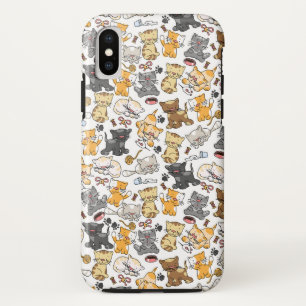 Spielerische Katzen Case-Mate iPhone Hülle