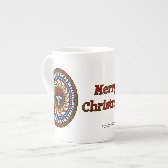Spielerische Weihnachtsspezialitäten Tasse (Vorderseite Links)