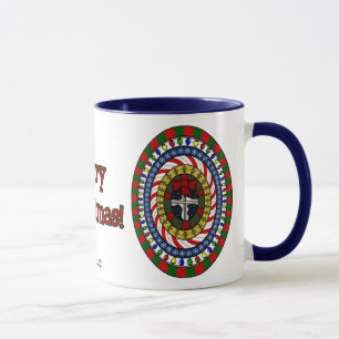 Spielerische Weihnachtszeit-Tasse Tasse