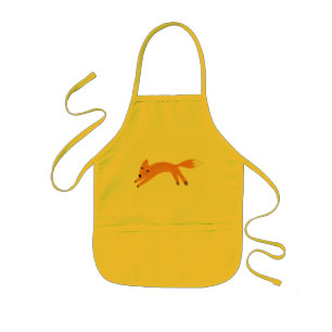 Spielerischer Fuchs Kinderschürze
