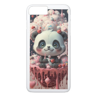 Spielerisches Design der Panda iPhone Cover