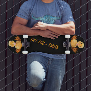 Spielerisches Duckling Wink Smile Skateboard Ihre 