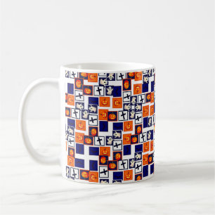 spielerisches Halloween-Muster Kaffeetasse