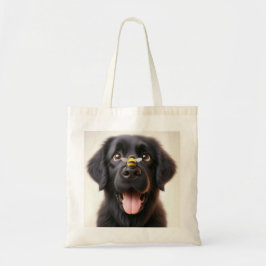 Spielerisches Hund Bild Tote Tragetasche