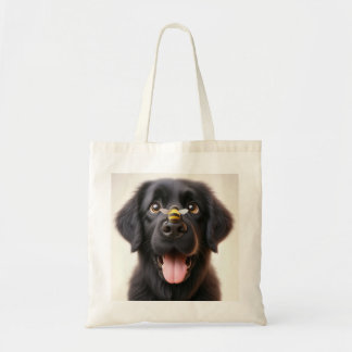 Spielerisches Hund Bild Tote Tragetasche