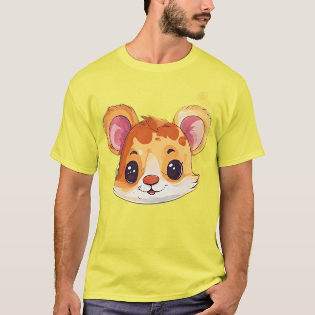 Spielerisches T - Shirt für Kinder: (Vorderseite)