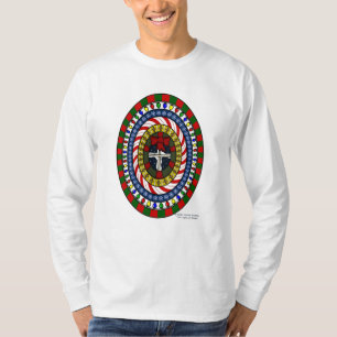 Spielerisches Weihnachtsmännchen-Shirt T-Shirt