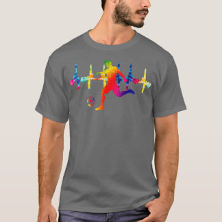 Spielerjunge Kinder Jungen Männer Krawatte farbenf T-Shirt