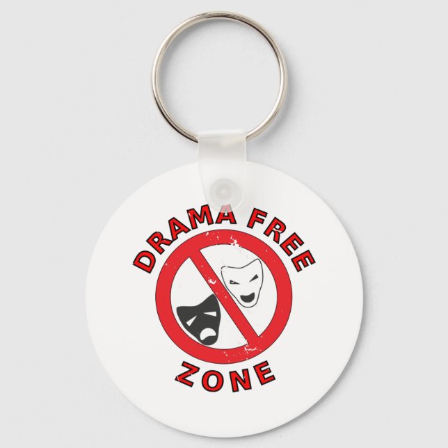 Spielfreie Zone Schlüsselanhänger (Vorderseite)