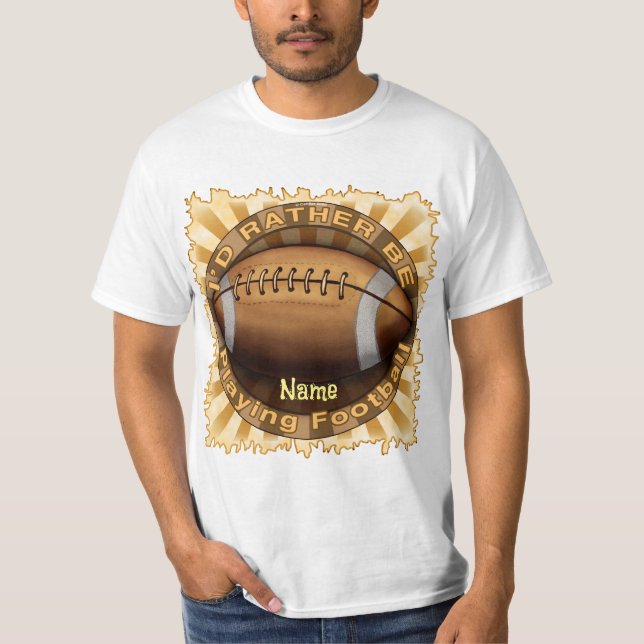 Spielfußball T-Shirt (Vorderseite)