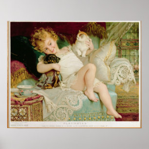 Spielgefährten, aus dem Jahr 1903 Poster