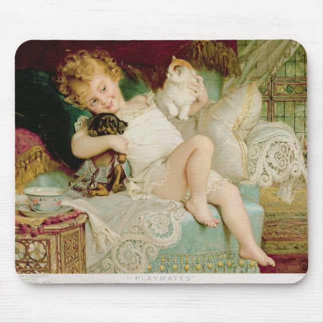Spielkameraden, von den Birnen Annual, 1903 Mousepad (Vorne)