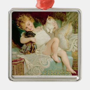 Spielkameraden, von den Birnen Annual, 1903 Silbernes Ornament