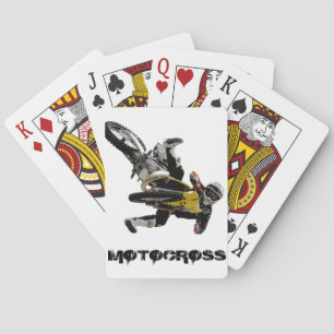 Spielkarte des Motocross, Copyright Karen J