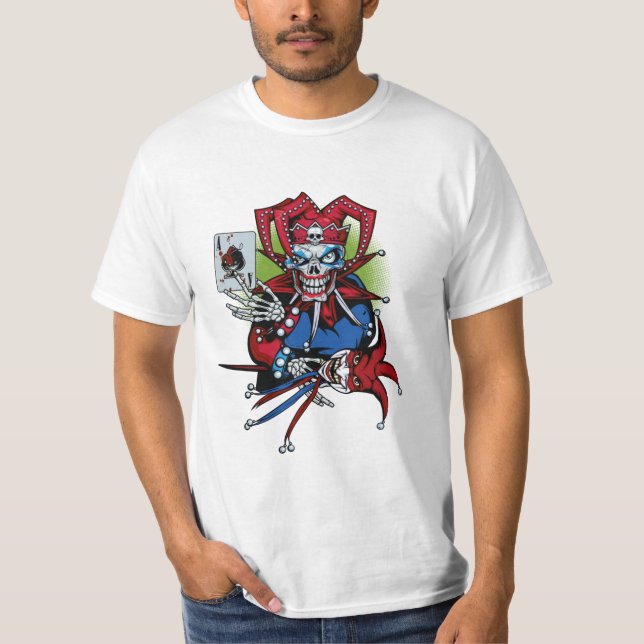 Spielkarte, Joker T - Shirt (Vorderseite)