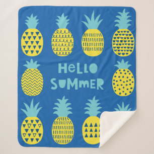 Spielkarte mit Ananas. Sherpadecke