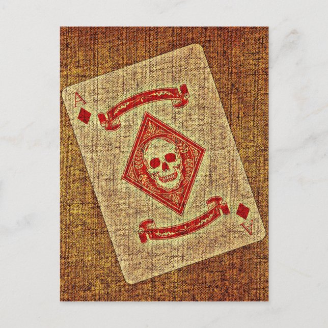 Spielkarte Postkarte (Vorderseite)