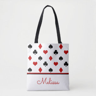 Spielkarte-Thema des Poker-Thema- Tasche