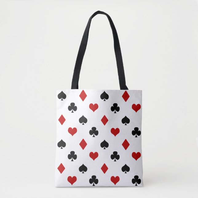 Spielkarte-Thema des Poker-Thema-| Tasche (Vorderseite)