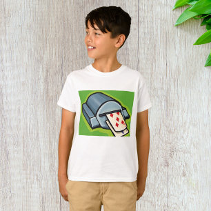 Spielkarten-Austeilmaschine Poker und Casino T-Shirt