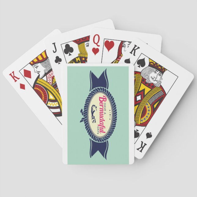 Spielkarten Bermudas (Rückseite)
