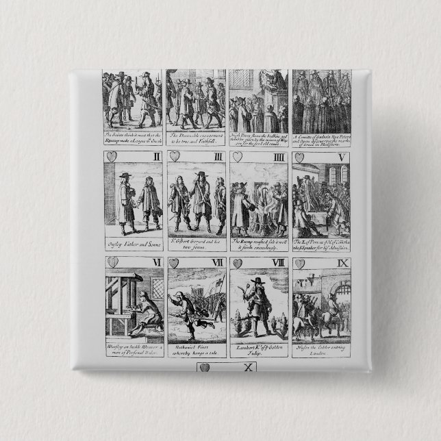 Spielkarten Button (Vorderseite)