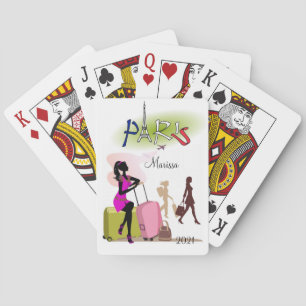 Spielkarten-Deck Paris Frankreich Urlaub Spielkarten