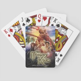 Spielkarten, der Affe-König "Verwüstung in den Spielkarten