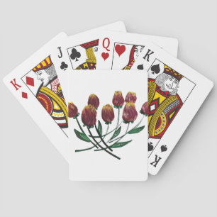 Spielkarten der Quilled Tulpe