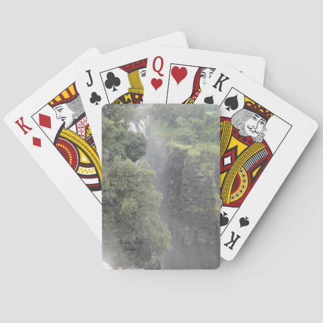 Spielkarten der Victoriafälle (Rückseite)