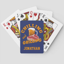 Spielkarten des individuellen Namens kühlen u.