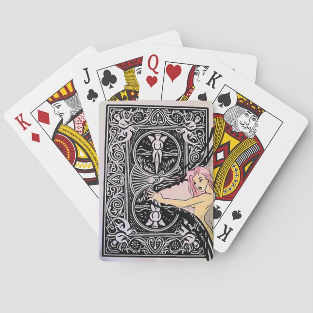 Spielkarten des Pinup (Rückseite)
