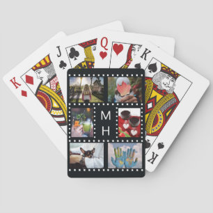 Spielkarten des Streifens IHRES FOTO- u.
