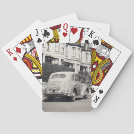 Spielkarten des Vintagen Autos