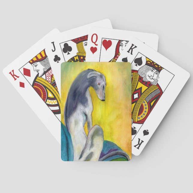 Spielkarten des Windhunds (2) (Rückseite)