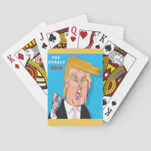 Spielkarten Donald- TrumpCartoon
