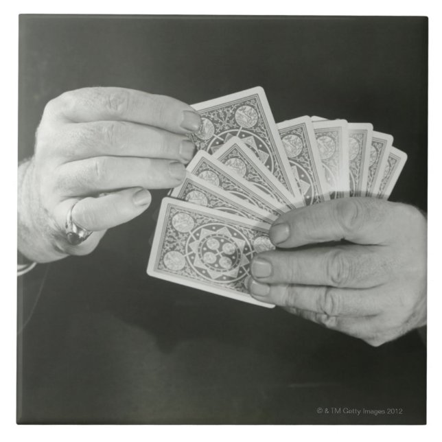 Spielkarten Fliese (Vorderseite)